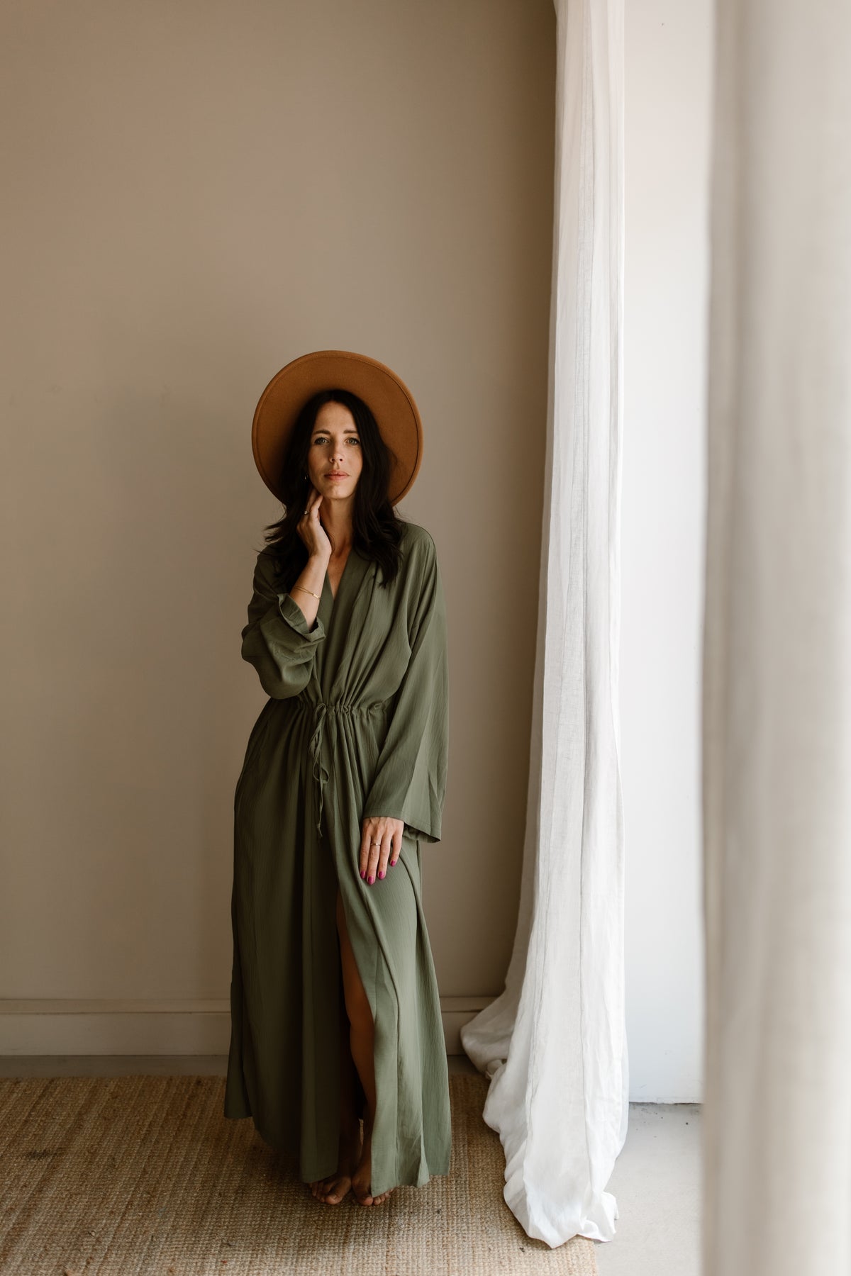 Kaftan Jane - Army Green