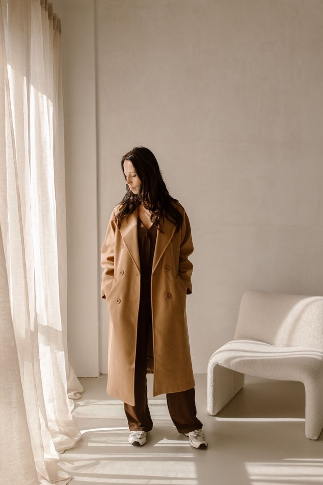 Veste Fleur - Camel