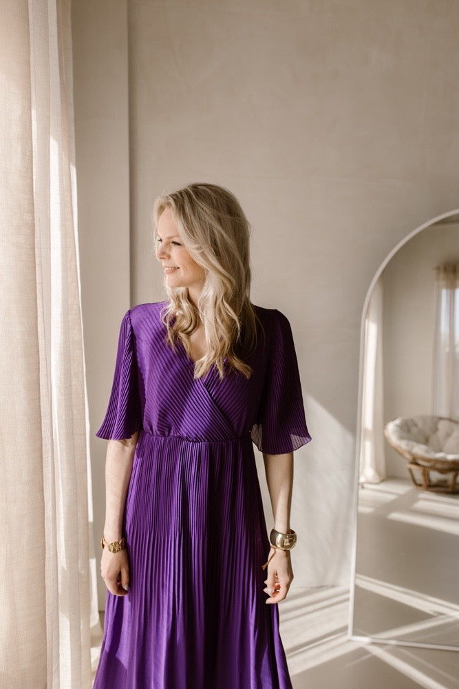 Robe Flore - Violet