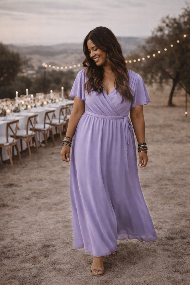 Kleid Mees - Flieder
