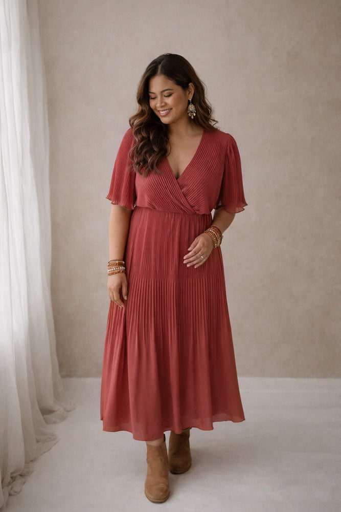 Flore Dress - Raspberry