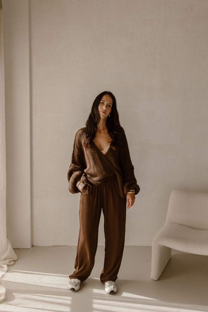 Sara Vest - Dark Brown