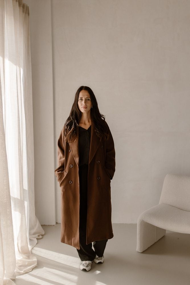 Jacke Fleur - Braun