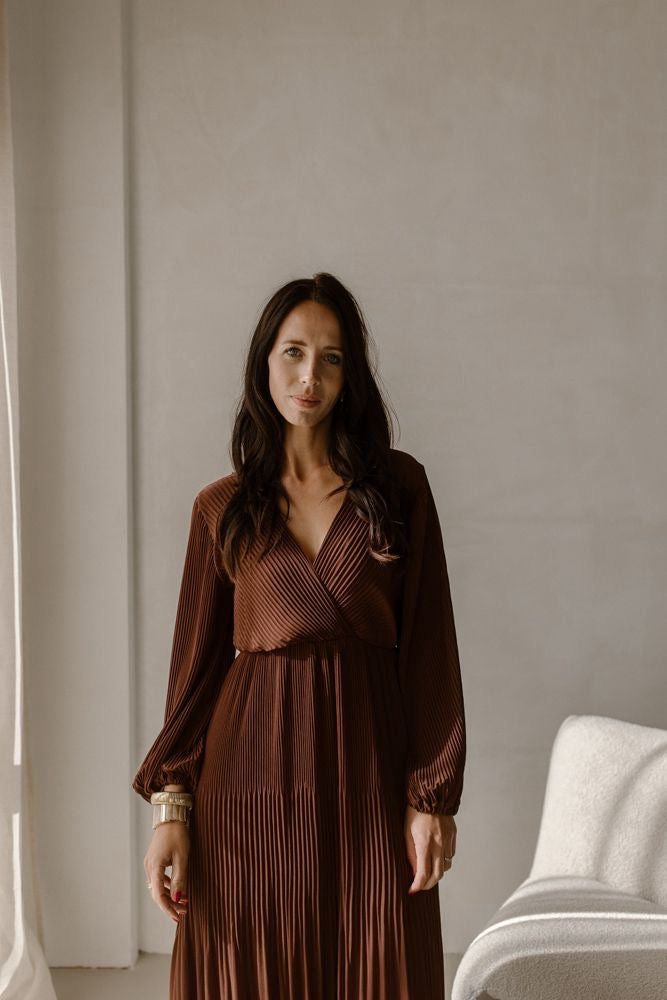 Fem Dress - Brown