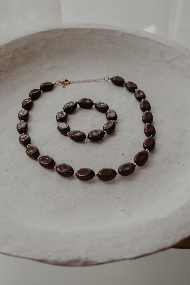 Bracelet Puck - Marron