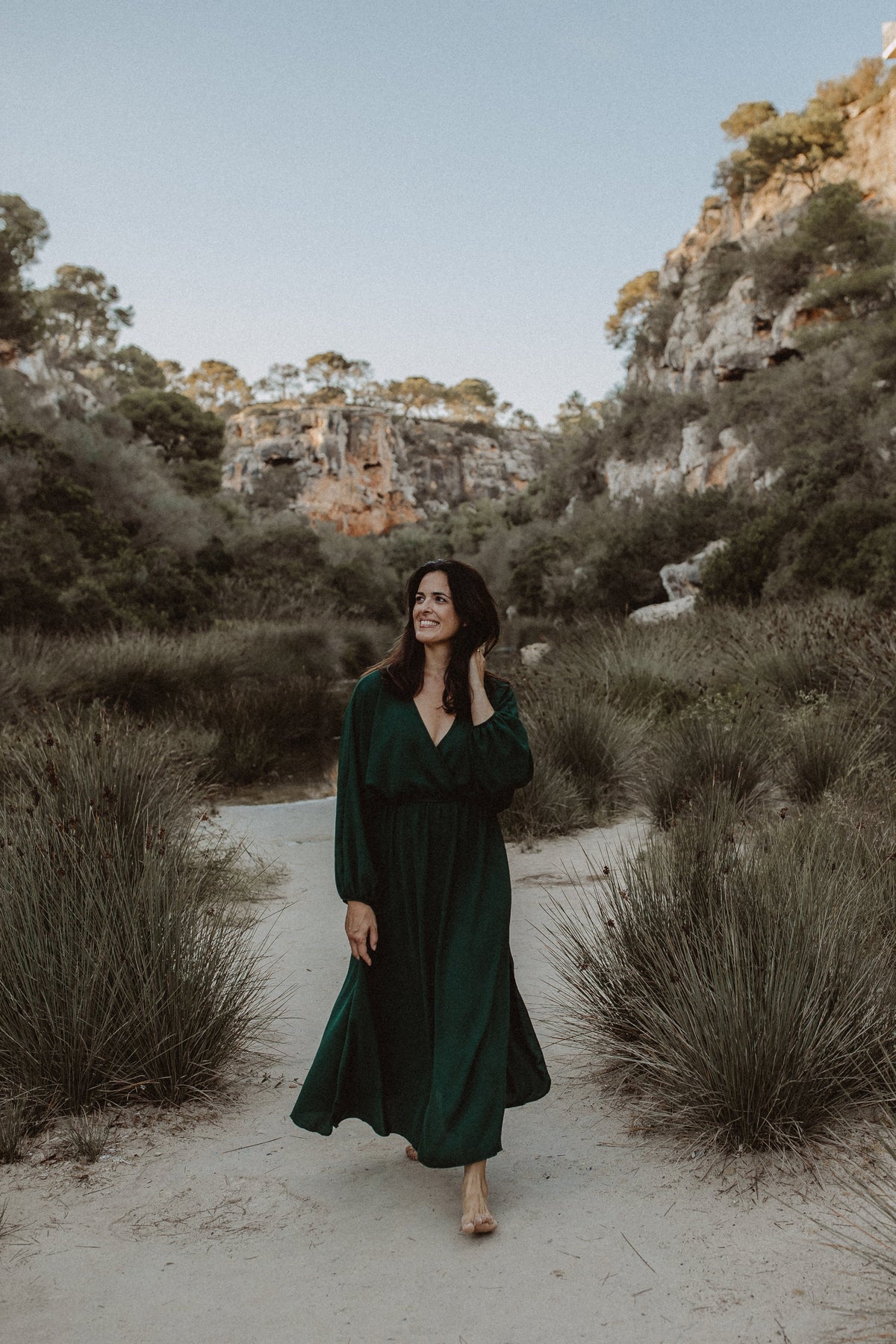 Dress Lola - Dark Green