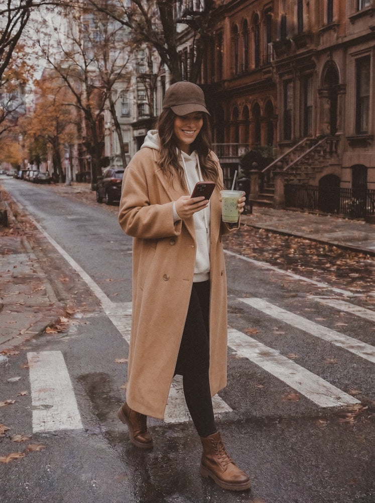 Manteau Marieke - camel clair