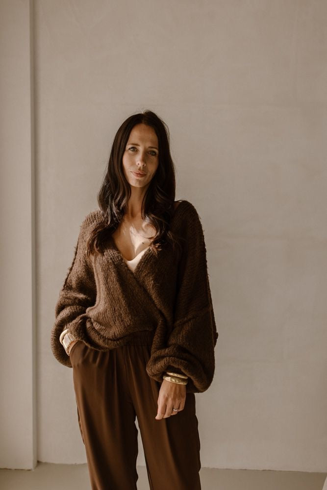 Sara Vest - Dark Brown