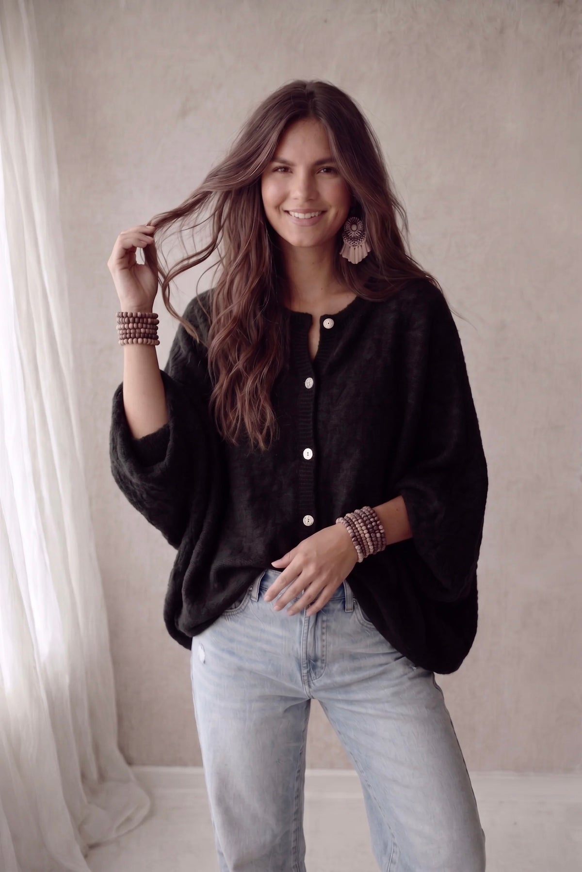 Cardigan Liz - Black