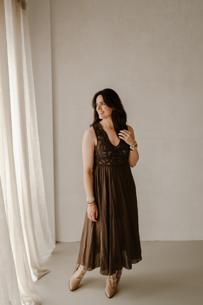 Robe Sara - Marron