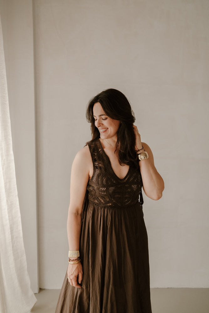 Robe Sara - Marron