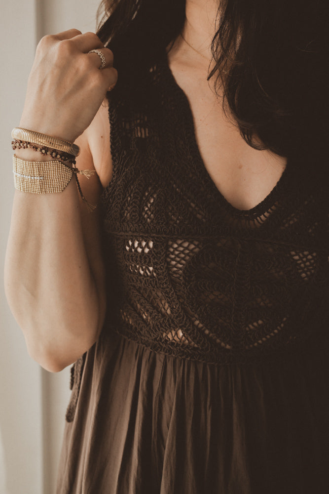 Robe Sara - Marron