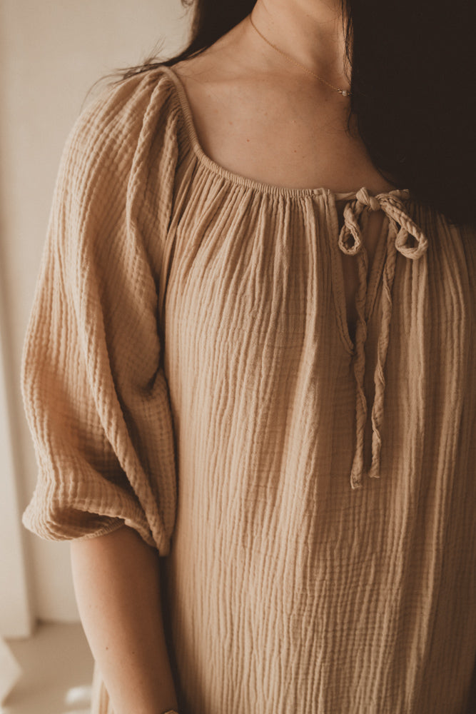 Wies Dress - Camel