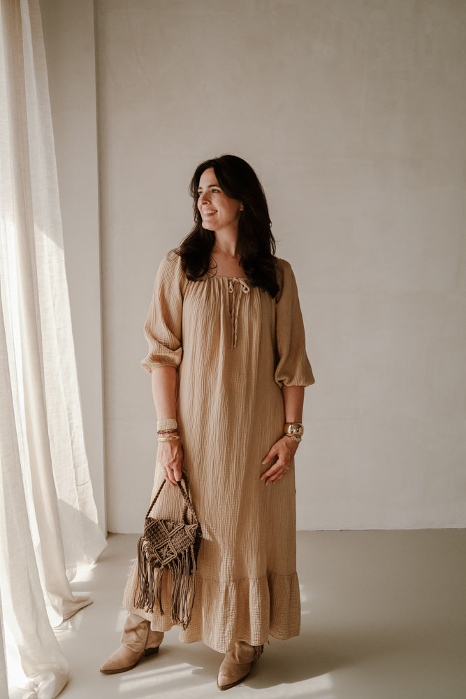 Wies Dress - Camel