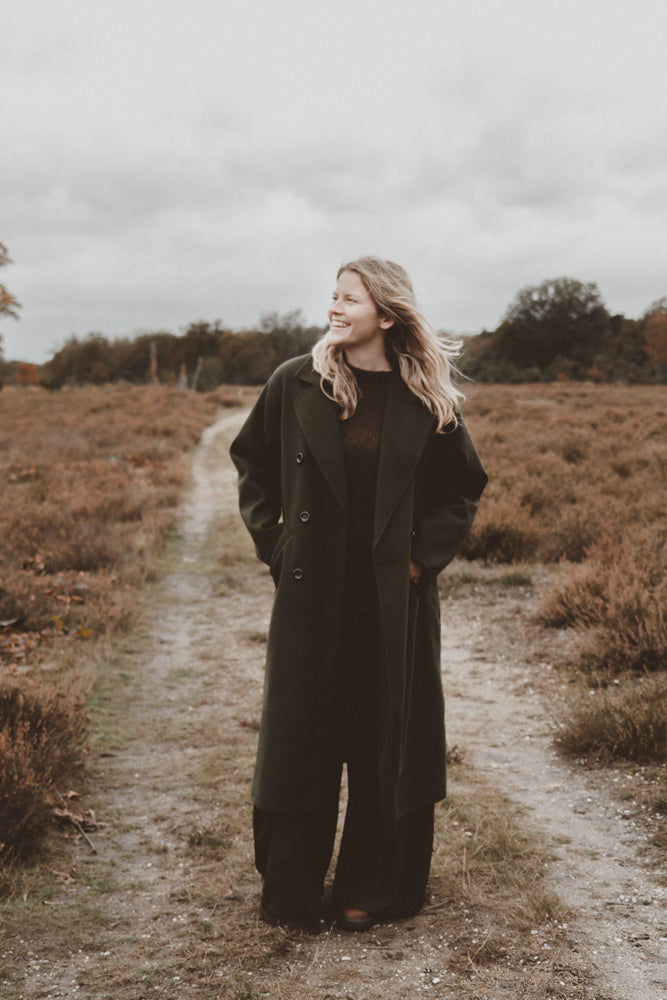 Marieke Coat - Green