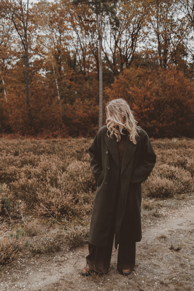 Marieke Coat - Green