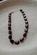 Puck Necklace - Burgundy
