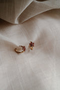 Boucle d’oreille Fleur - Doré