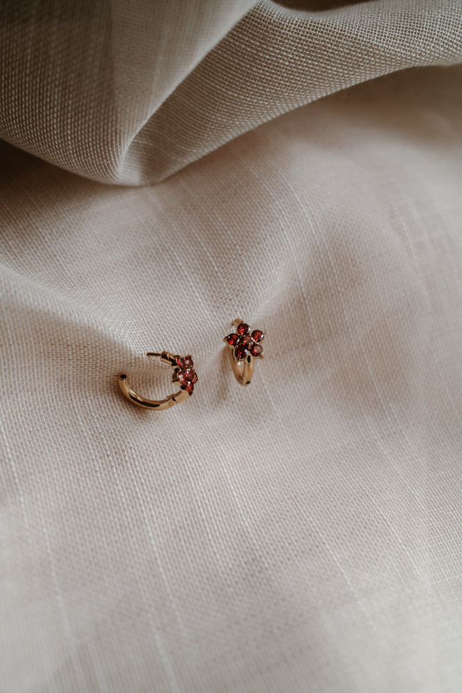 Flower Earring - Gold