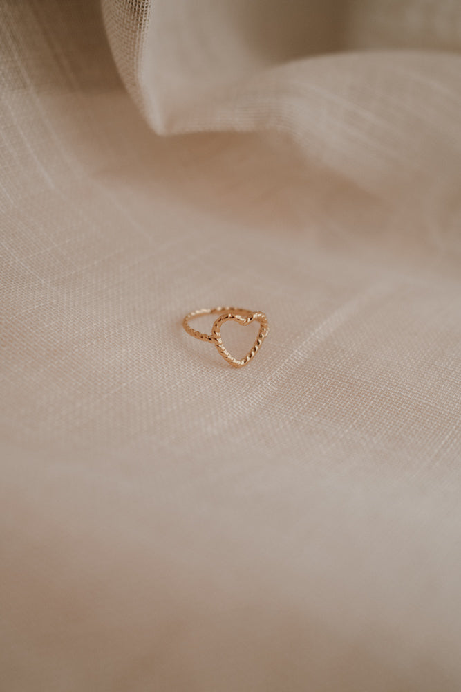 Bague Cœur - Doré