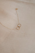 Double Ring Bracelet - Gold