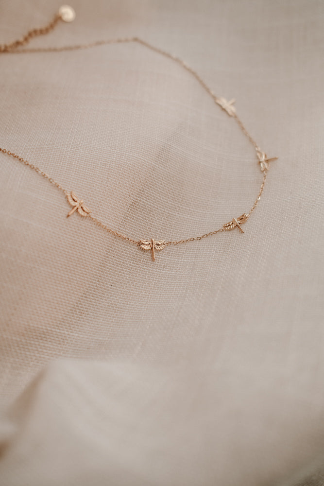 Dragonfly Bracelet - Gold