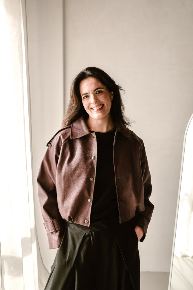 Jacke Jade - Burgunder