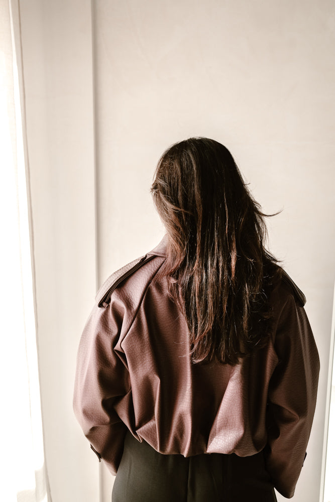 Jacke Jade - Burgunder