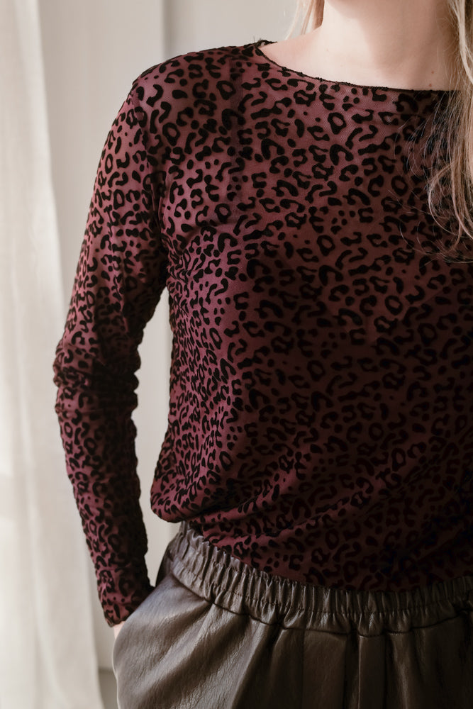 Top Suus - Burgundy