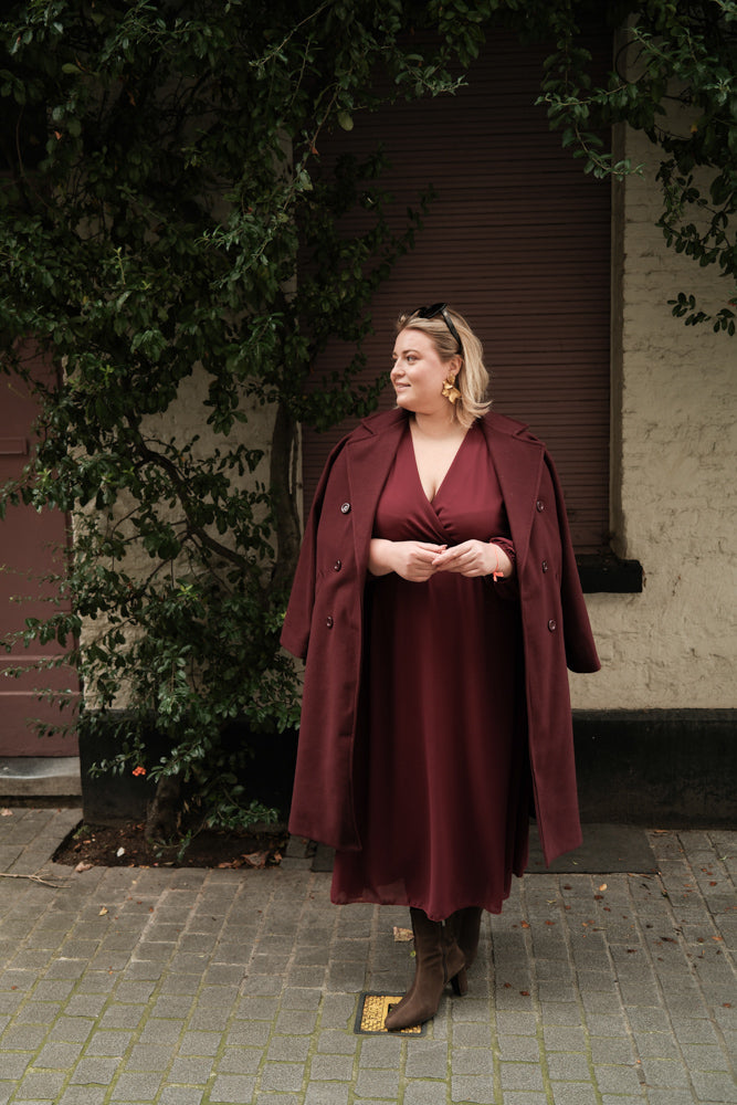 Veste Marieke - bordeaux