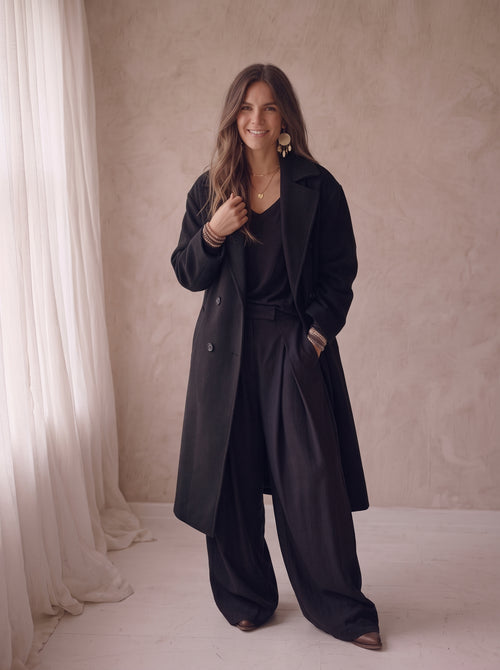 Marieke Coat - Black