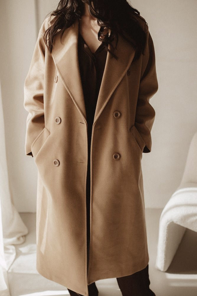 Manteau Marieke - camel clair