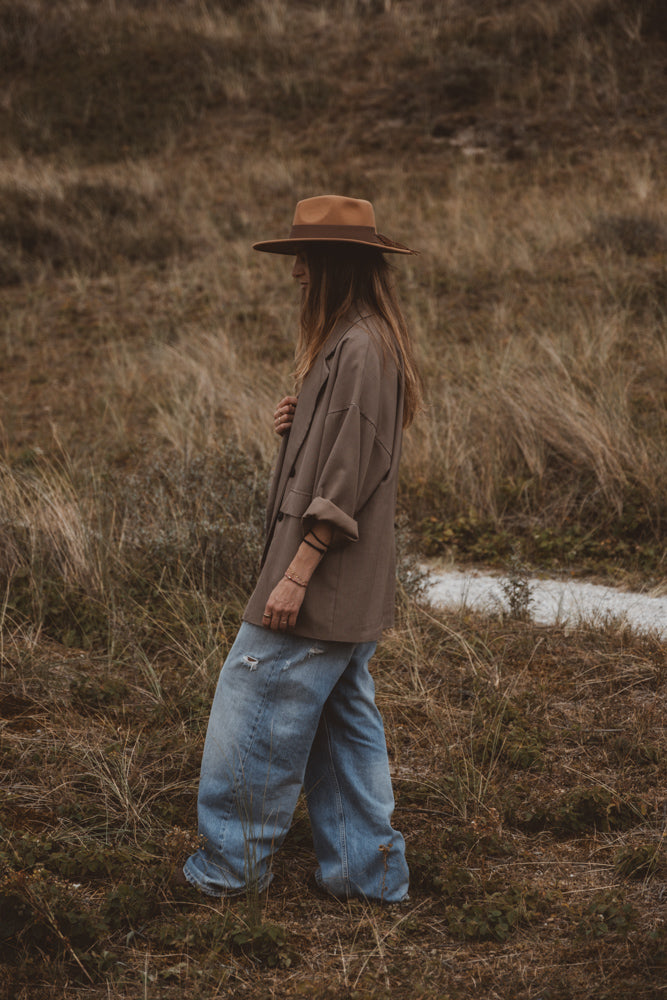 Jacke Lara - Taupe