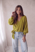 Cardigan Noortje - Olive