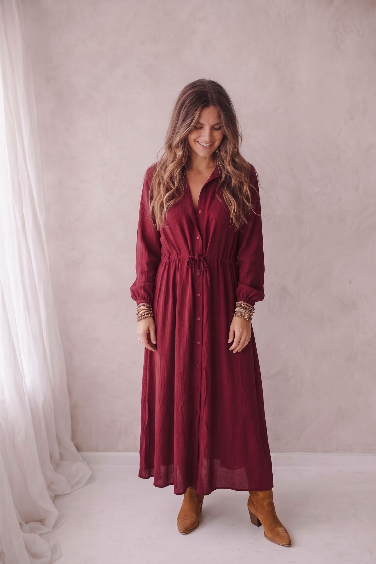 Kleid Poppy - Beere