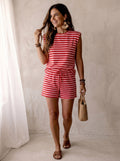 Short Stripe - Pink