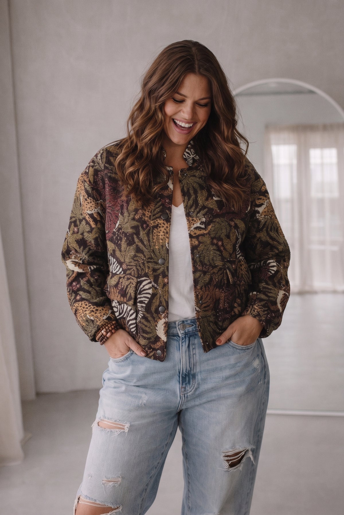 Sera Jacket - Leopard