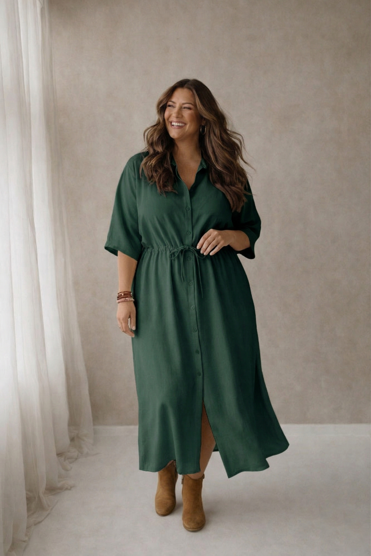 Robe Cato - Vert