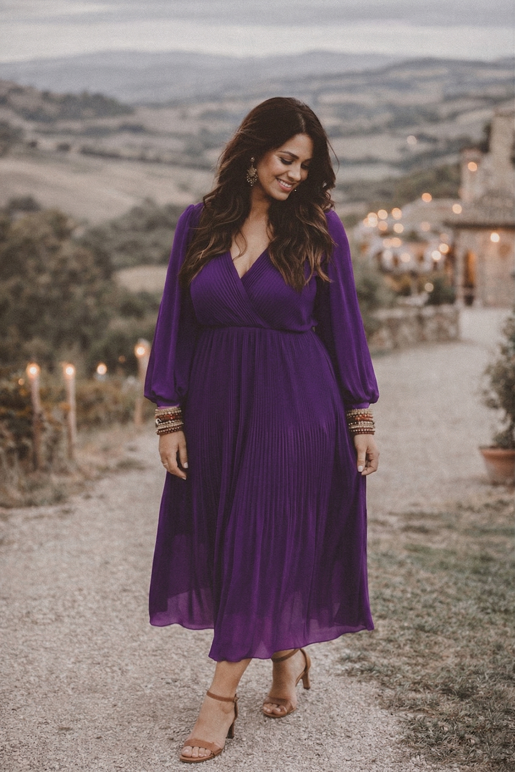 Fem Dress - Purple