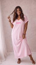 Kleid Iconic - Zartrosa