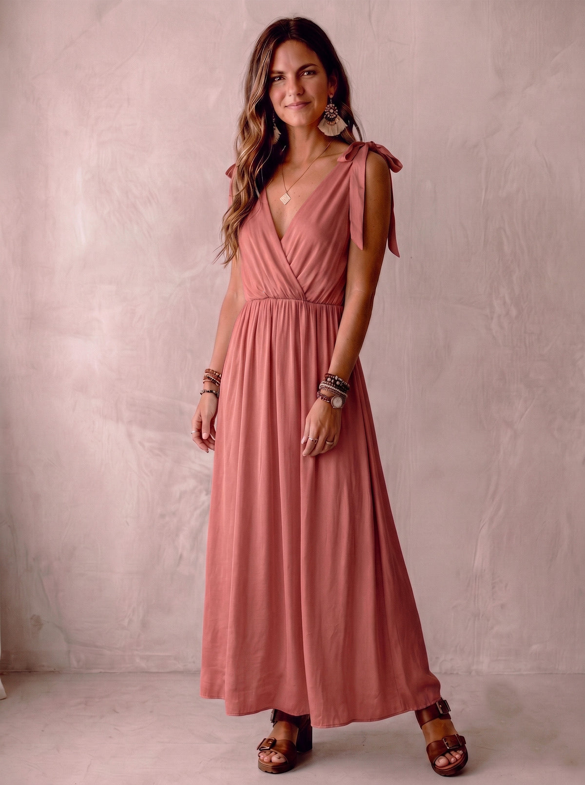 Dress Sem - Salmon