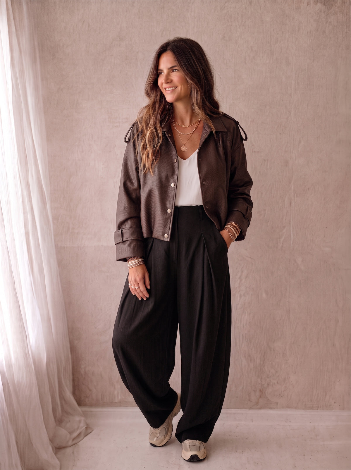 Jacke Jade - Braun