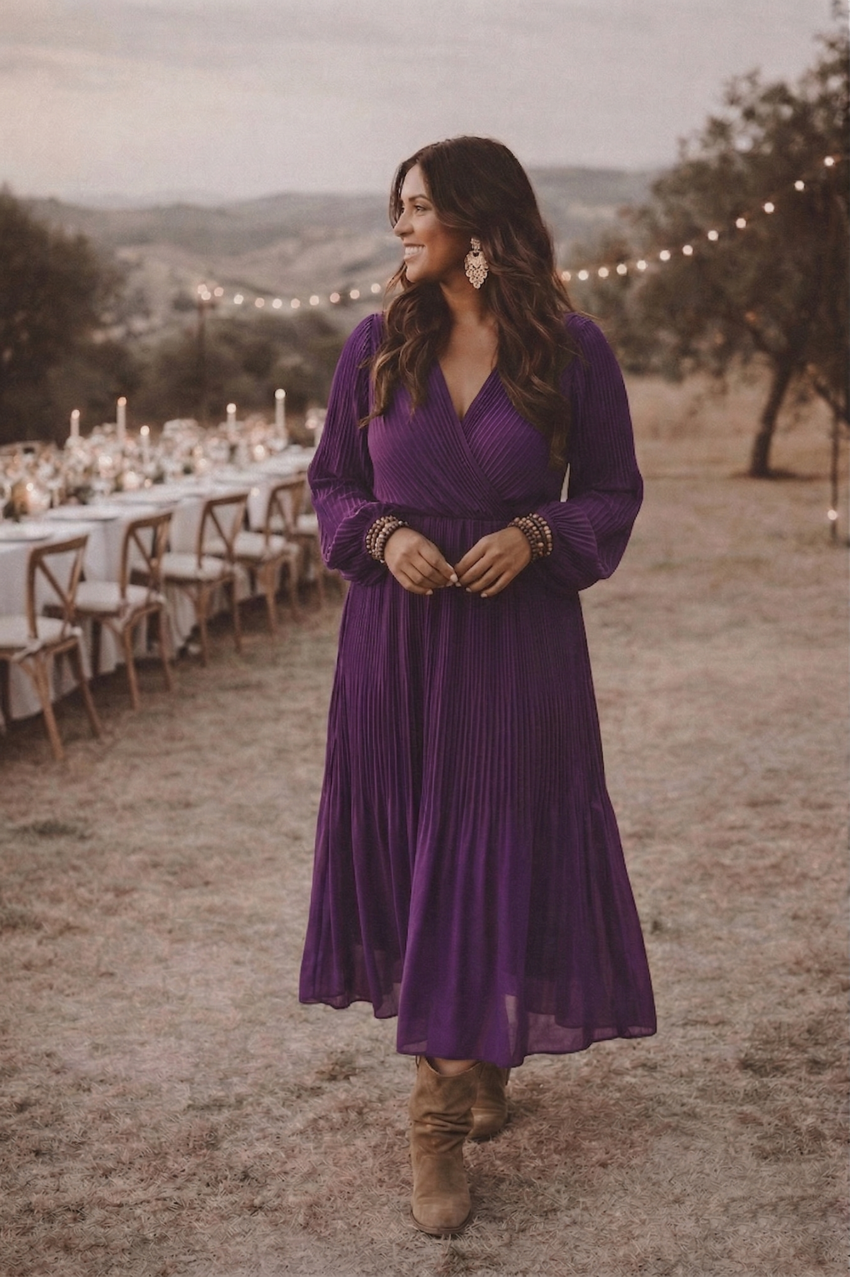 Robe Fem - Violet
