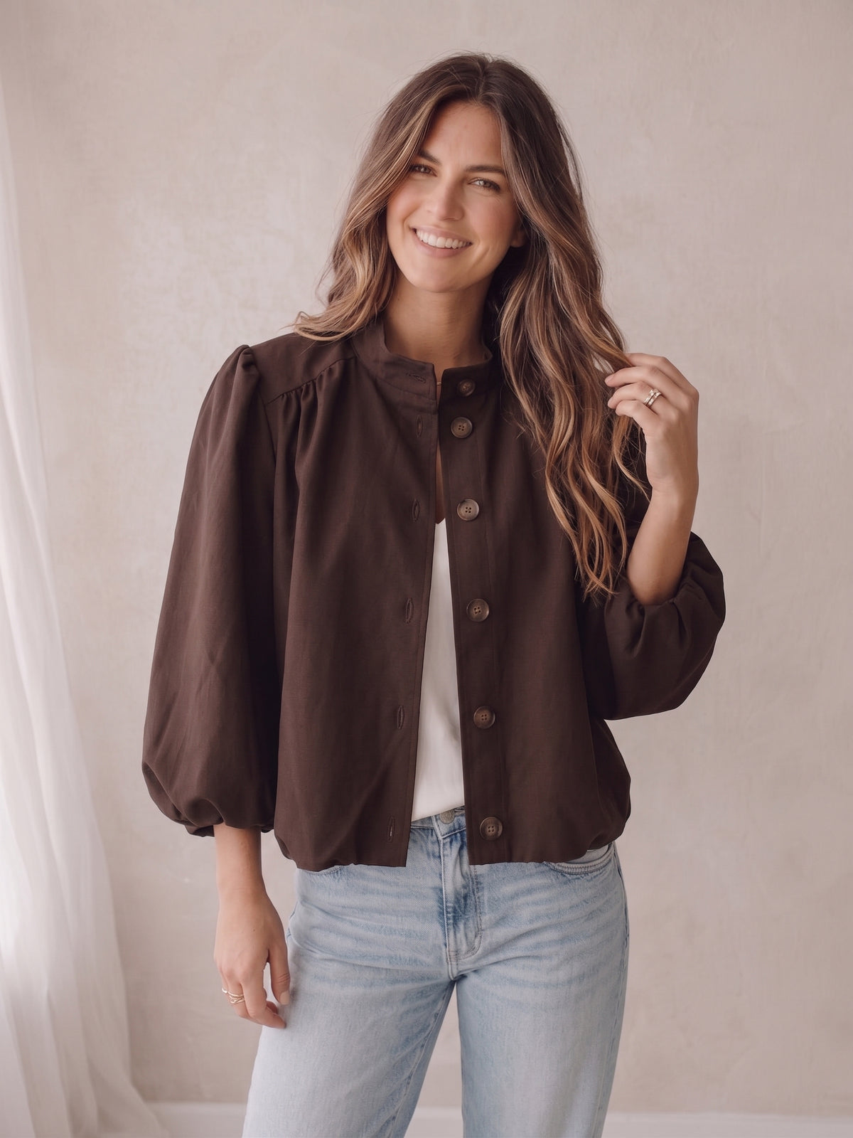 Jacket style Jade camel