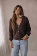 Josy Cardigan - Brown