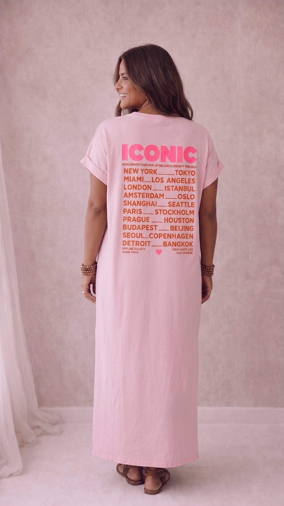 Kleid Iconic - Zartrosa