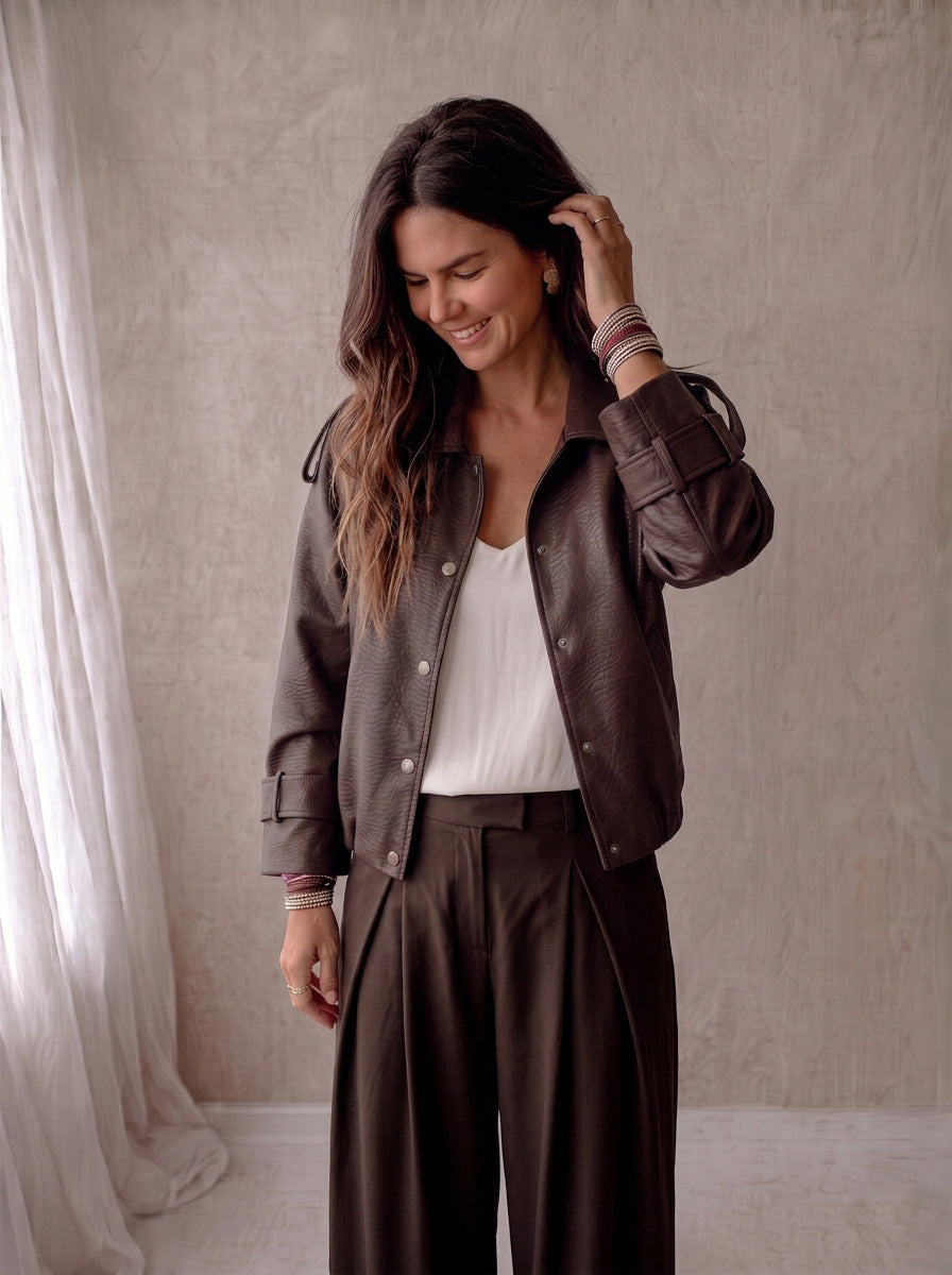 Jade Jacket - Brown