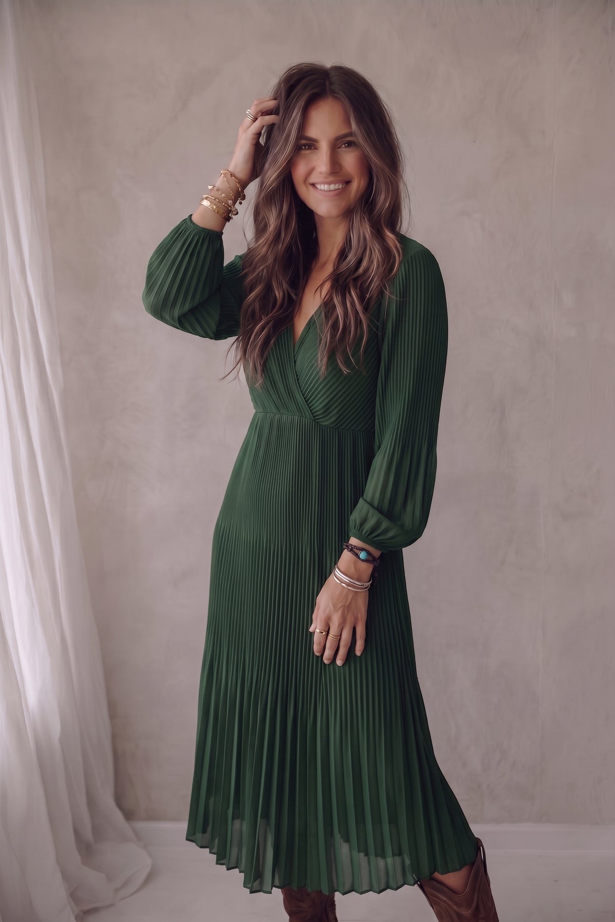 Fem Dress - Green