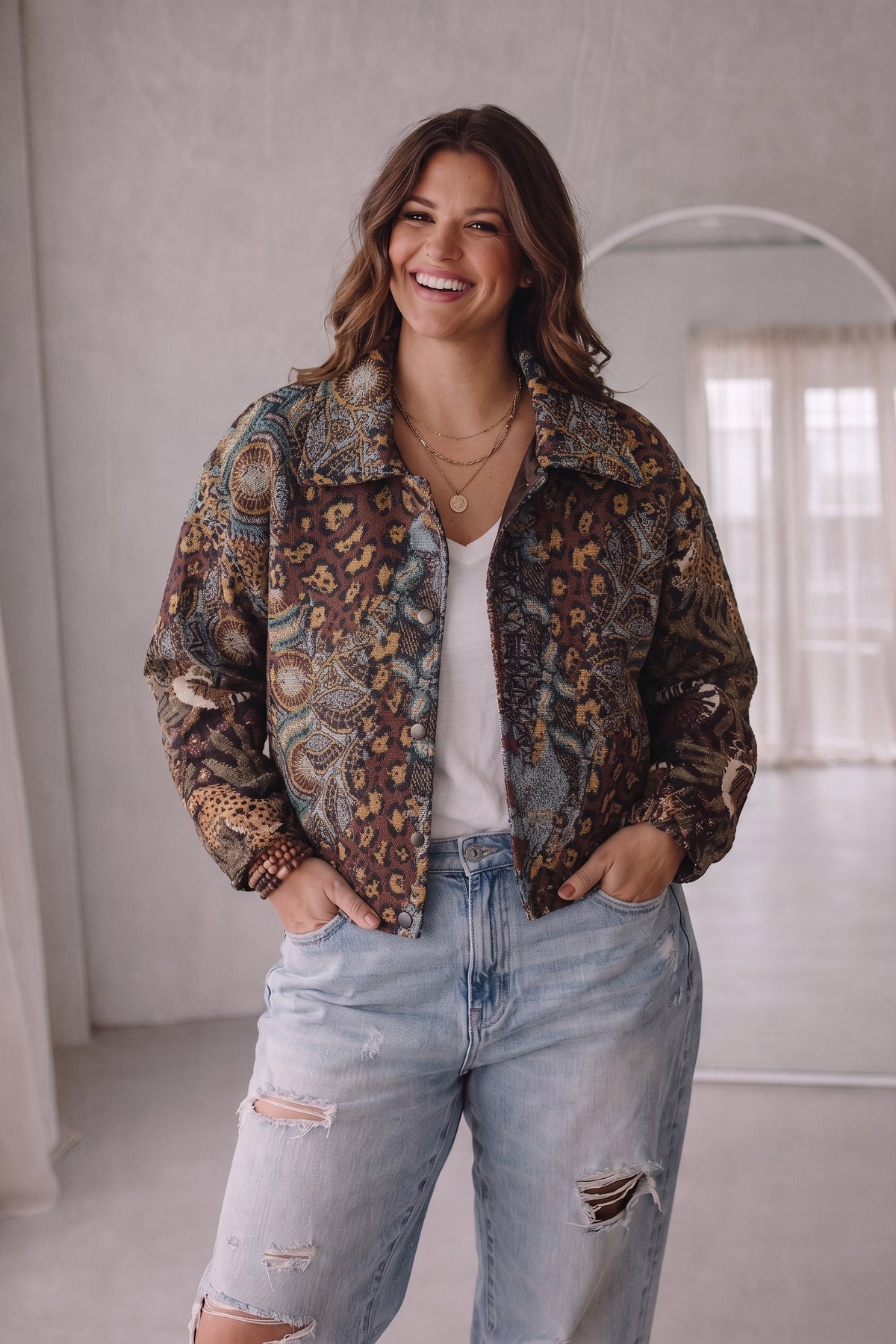 Veste Bo - Léopard