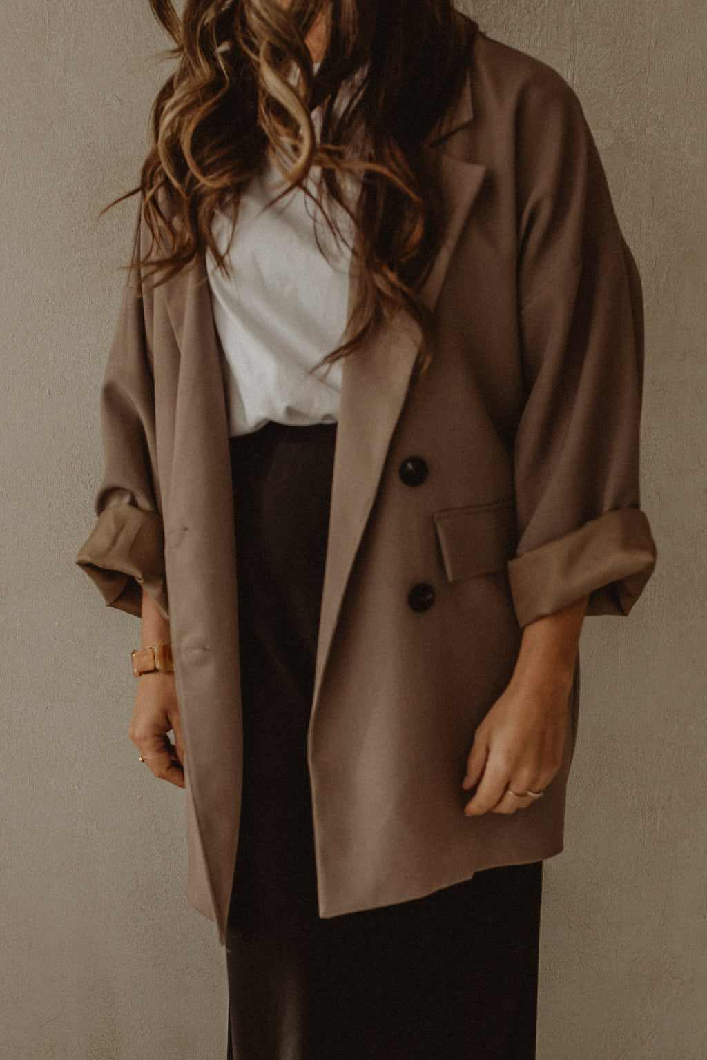 Jacke Lara - Taupe
